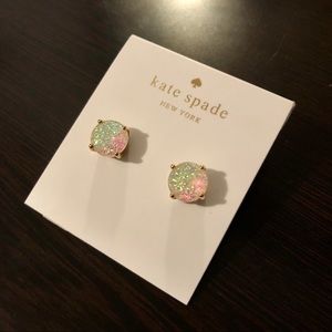 Kate Spade round stud earrings